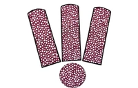 STYLISTA Waterproof & Dustproof Three Blade Ceiling Fan Cover with Velcro Enclosure Set of 1 Fan Cover - Free Size, Maroon, PVC, pack of1